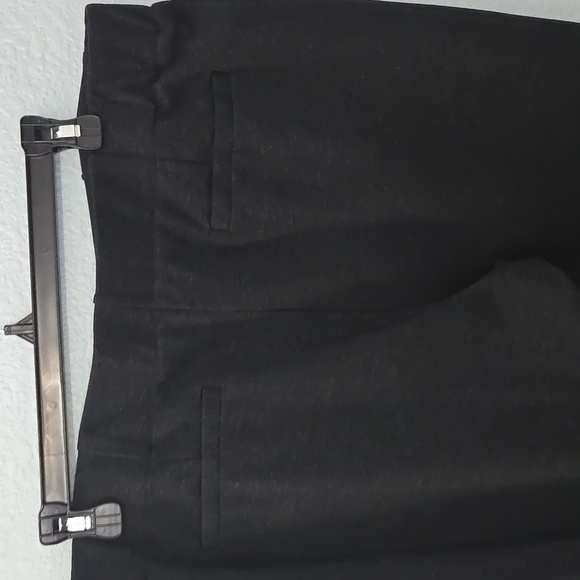 GARNET HILL Comfort Trousers In Dark Charcoal Exposed Seam Pullon Sz XL - Picture 7 of 11